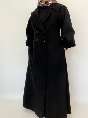 Tesettür Kaban Kaşe Kışlık Ferace