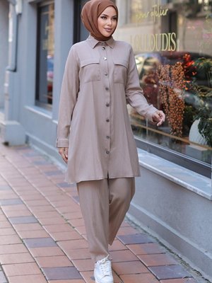 Vizon Cep Detaylı Takım Vizon Cep Detaylı Takım