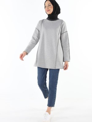 Karyoka Dikişli Basic Sweatshirt Karyoka Dikişli Basic Sweatshirt