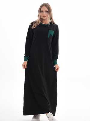 Zümrüt İkiiplik Cep Detaylı Spor Elbise Zümrüt İkiiplik Cep Detaylı Spor Elbise