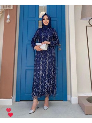 Elbise Saçaklı Pulpayet After Kına Düğün