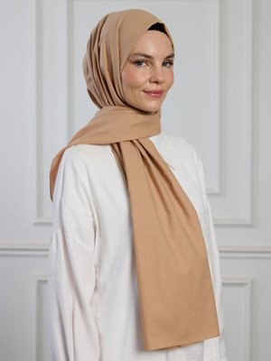 Latte Pure Pamuk Şal