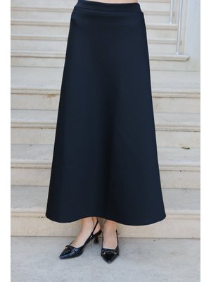 Siyah Beli Lastikli Scuba Etek Siyah Beli Lastikli Scuba Etek