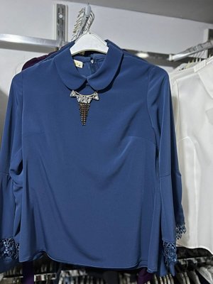 Taşlı Abiye Gömlek