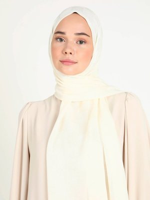 Krem Dama Karla Şal