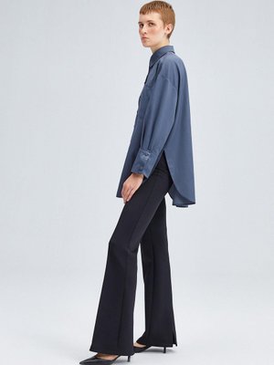 Relax Fit Poplin Gömlek Relax Fit Poplin Gömlek