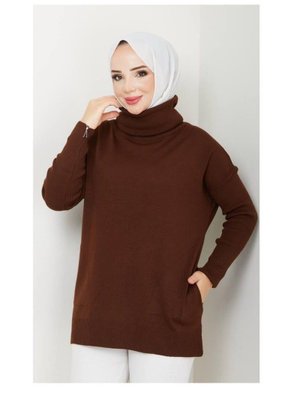 Balıkçi Yaka Cepli Triko Tunik