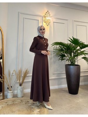 Jamie Gömlek Yaka Elbise