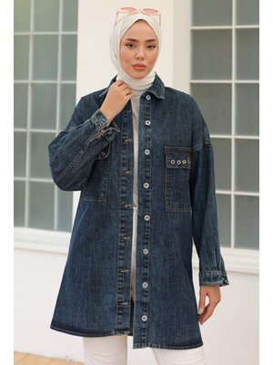 Mavi Beliv Kot Ceket