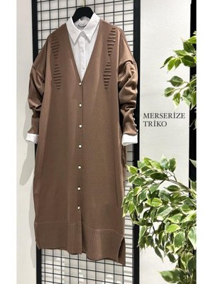 Soğuk İplik Merserize Hırka