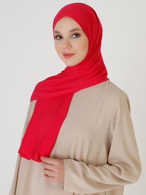 Nar Çiçeği Krep Şal