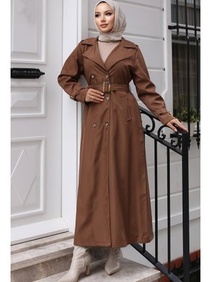 Taba Kuşaklı Trençkot