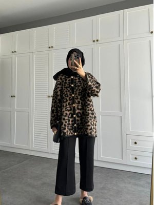 Leopar Yün Hırka