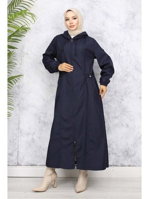 Lacivert Mevsimlik Trençkot