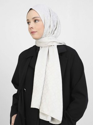 Taş Diamond Yaprak Desen Şal