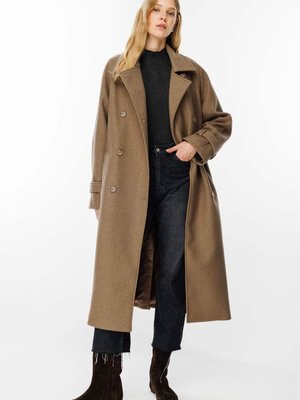 Premium Kruvaze Sütlü Kahve Kaşe Kaban