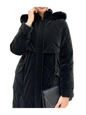 Önden Fermuarlı Şişme Mont