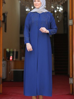 Başak Abiye Elbise İndigo