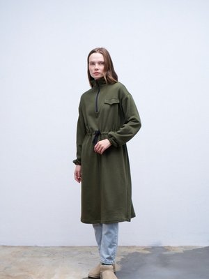 Tünelli Sweatshirt Yeşil