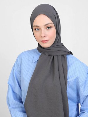 Füme Pamuk Cazz Şal