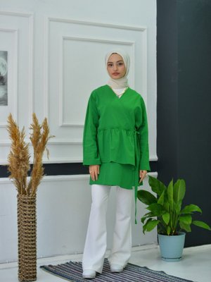 Yeşil Tarz Gömlek, Şık Gömlek