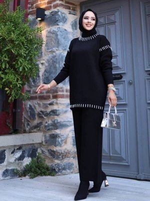 Dikiş Detaylı İkili