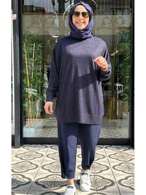 Simli Oversize Tunik Simli Oversize Tunik