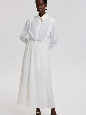 Beli Lastikli Dantel Etek