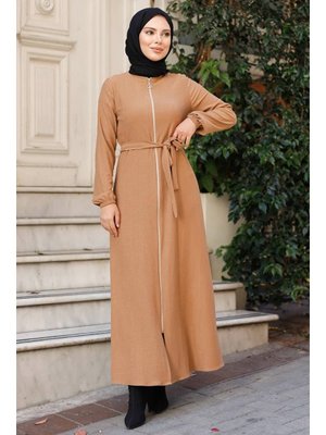 Vizon Edna Fermuarlı Ferace