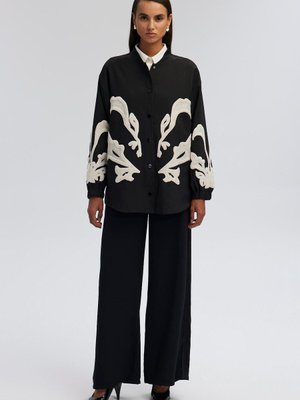 Nakışlı Krep Ceket