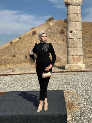 Orkide Abiye Elbise Siyah Orkide Abiye Elbise Siyah