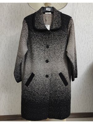 Çelik Örgü Düğmeli Cepli Kışlık Triko Anne Ceket Hırka