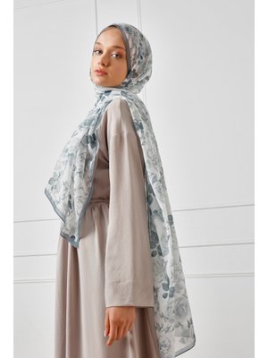 Gri Desenli Şal