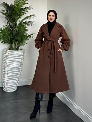 Catherina Kaşe Kaban Kahverengi Catherina Kaşe Kaban Kahverengi