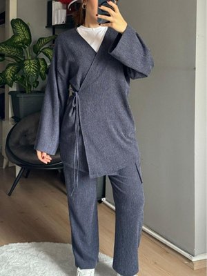 Bürümcük Kumaş Bağlamalı Takım