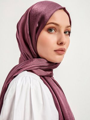 Gül Kurusu Janjanlı Krinkıl Şal