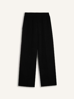 Relax Fit Beli Lastikli Basic Düz Krep Pantolon D6884ax24wn