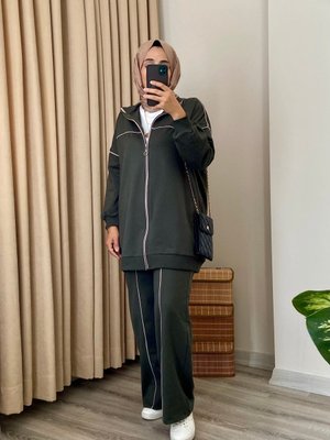 Biyeli Eşofman Takım