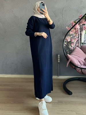 Fitilli Triko Elbise