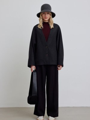 Milana Kaşe Ceket Antrasit Milana Kaşe Ceket Antrasit