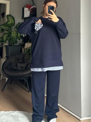 Çiçek Broşlu Takım