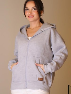 Gri Kanguru Cepli Sweatshirt Gri Kanguru Cepli Sweatshirt