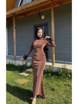 Benekli Miranda Tessetür Elbise Benekli Miranda Tessetür Elbise