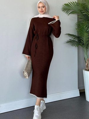 Zeynep Triko Elbise Kahverengi Zeynep Triko Elbise Kahverengi