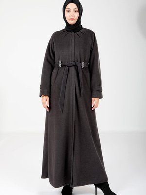 Antrasit Kemerli Kışlık Moscova Kaban Antrasit Kemerli Kışlık Moscova Kaban