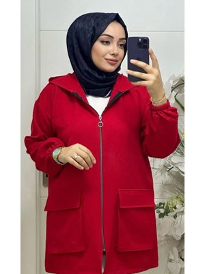 Ecmel Scuba Krep Kadın Kap Ecmel Scuba Krep Kadın Kap