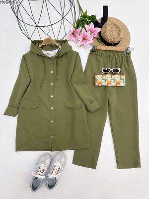 Düğmeli İkili Takım