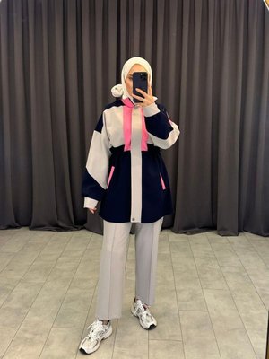 Belden Sıkmalı Gizli Fermuarlı Eşofman Takımı