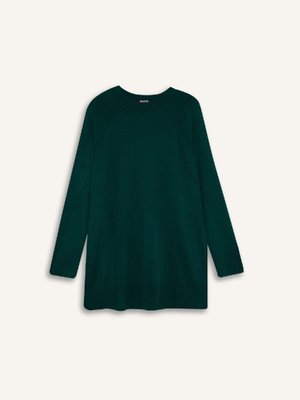 Regular Fit Bisiklet Yaka Basic Düz Triko Kazak Tunik C4474ax24au