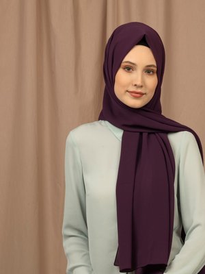 Mor Krep Şal